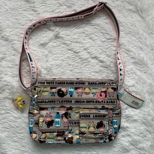 NWT Harajuku Lovers “Fitness Girls” Crossbody Bag